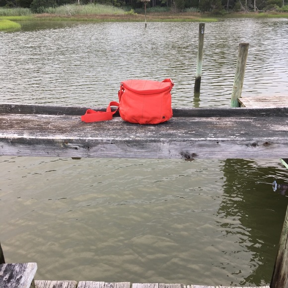 The sak red crossbody purse leather bag - Picture 6 of 7